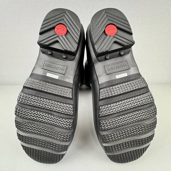 Hunter Original Back Adjustable Short Rain Boots Womens 9 Matte Black WFS1013RMA - Picture 9 of 11